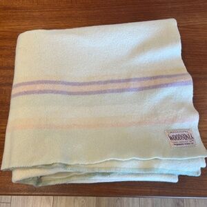 Vintage Woodward's Wool Blanket